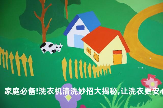 家庭必备!洗衣机清洗妙招大揭秘,让洗衣更安心