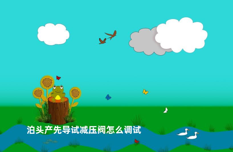 泊头产先导试减压阀怎么调试