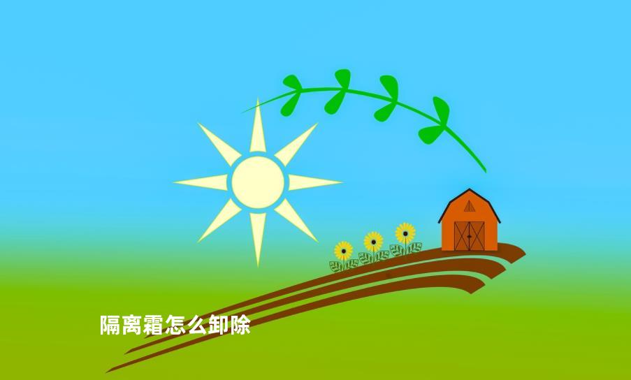 隔离霜怎么卸除