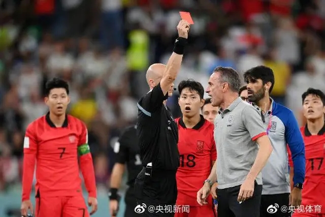 韩国主帅赛后怒斥裁判被红牌驱逐 加纳队3比2战胜韩国队