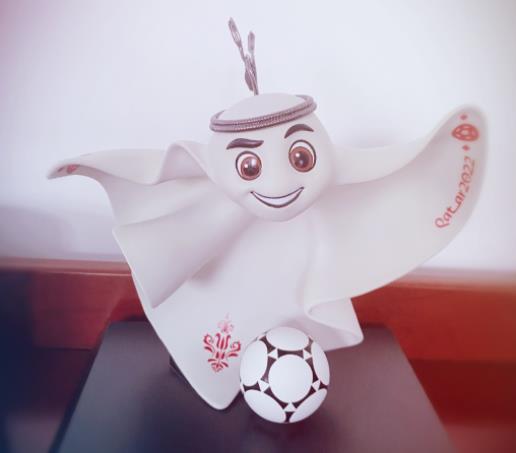 卡塔尔世界杯吉祥物被吐槽像饺子皮，你觉得这个吉祥物好看吗？