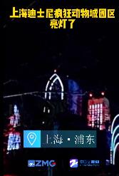 上海迪士尼疯狂动物城园区亮灯 具体情况究竟是怎么回事？