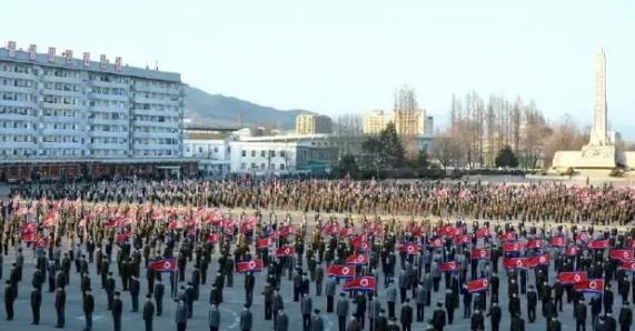 朝鲜超140万青年报名参军 自愿报名参军和复队的队伍正持续增加