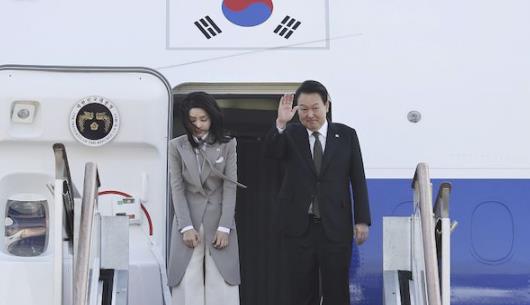 尹锡悦：日韩不应再为历史恩怨对抗 两国国民应“共同迈向未来”