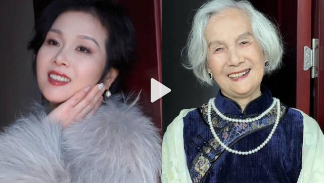 84岁外婆第一次穿旗袍惊艳外孙女 岁月从不败美人骨子里的优雅令人艳羡