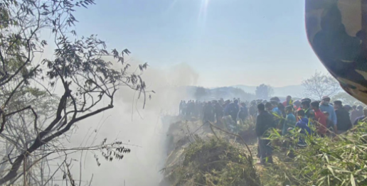 尼泊尔一客机坠 详情曝光毁机上载有68名乘客和4名机组人员
