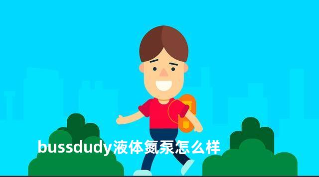 bussdudy液体氮泵怎么样