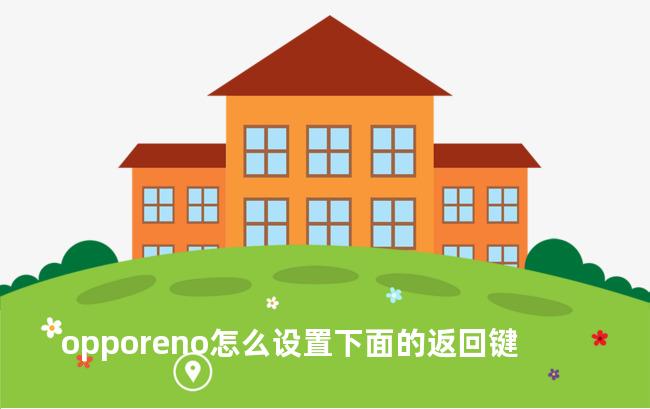 opporeno怎么设置下面的返回键