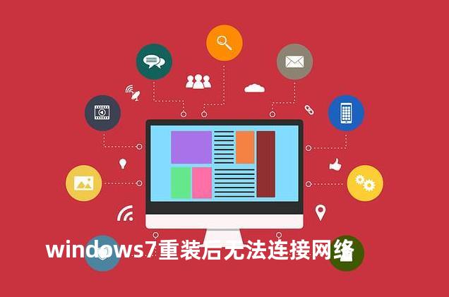 windows7重装后无法连接网络