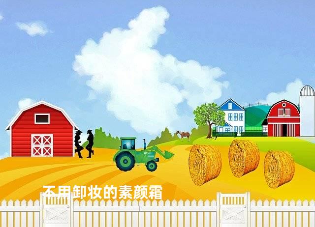 不用卸妆的素颜霜