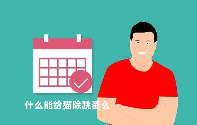 什么能给猫除跳蚤么