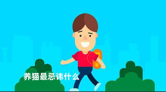 养猫最忌讳什么