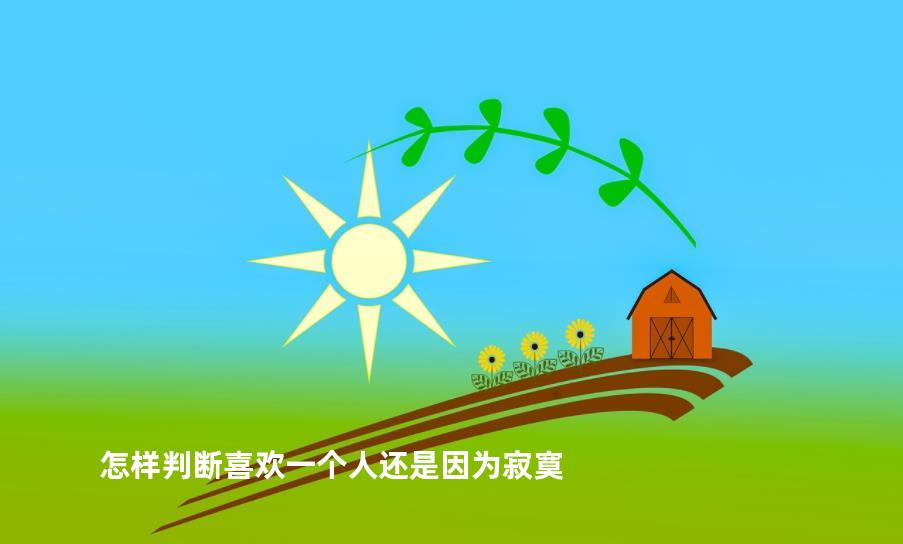 怎样判断喜欢一个人还是因为寂寞
