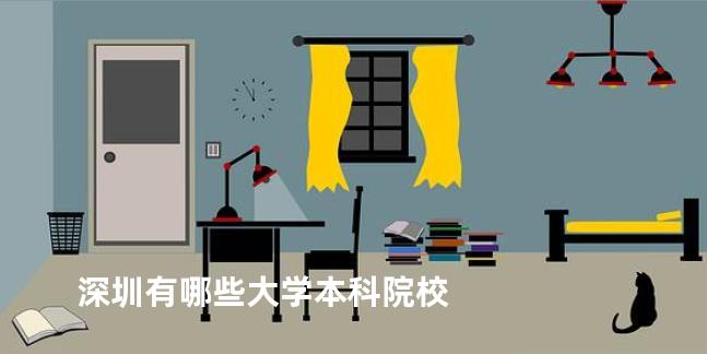 深圳有哪些大学本科院校