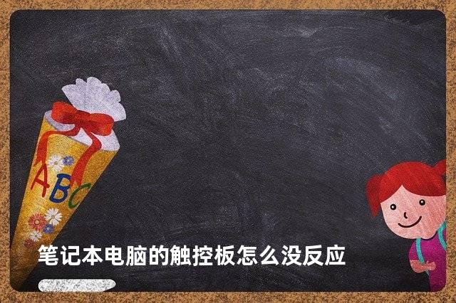 笔记本电脑的触控板怎么没反应