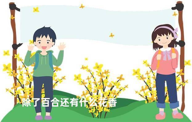 除了百合还有什么花香
